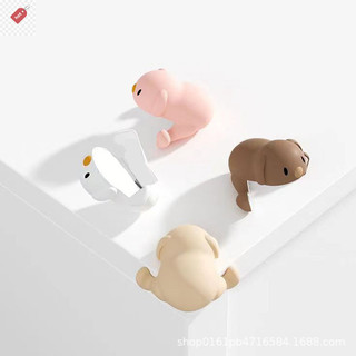 Alik Bé Hoạt Hình An Toàn Chó Con Bàn Bảo Vệ Góc An Toàn Silicon Mềm Bảo Vệ Cạnh Cho Đồ Nội Thất Cho Trẻ Em An Ninh VN