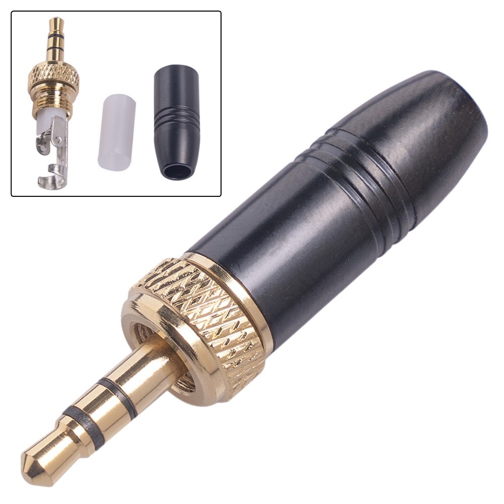Thay thế đầu nối phích cắm âm thanh nổi 3,5 mm cho cáp micrô không dây Sennheiser
