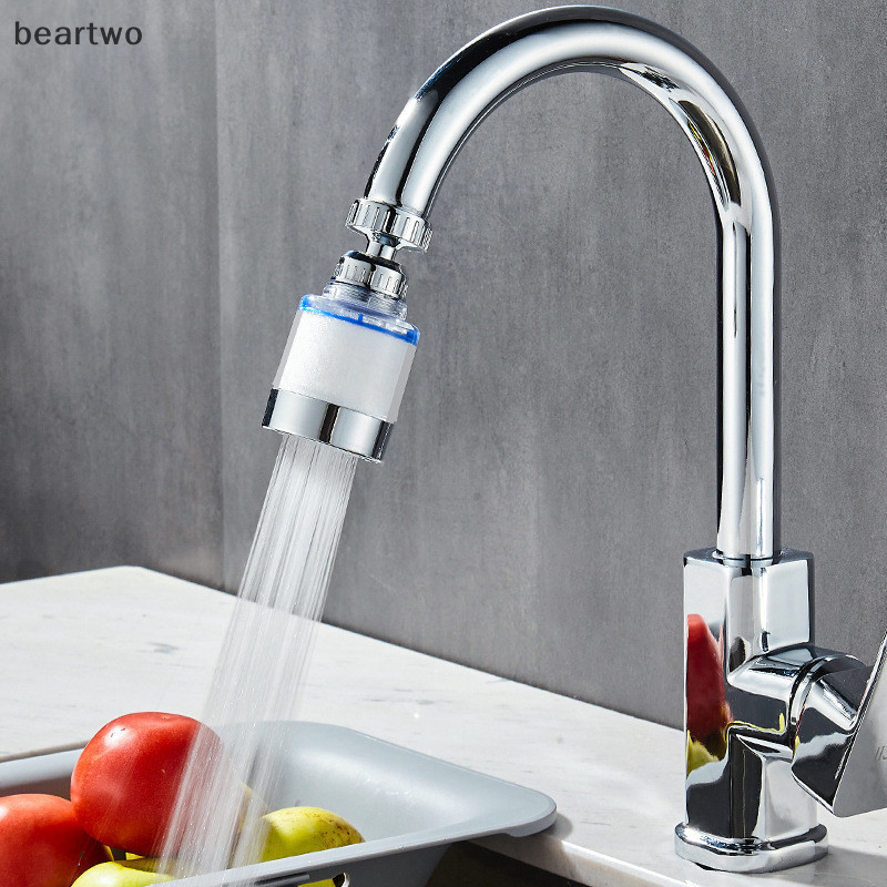 < Beartwo > Vòi nước nhà bếp Bộ lọc bong bóng áp Loại bỏ clo Kim loại nặng được lọc cho máy lọc nước cứng Đẹp