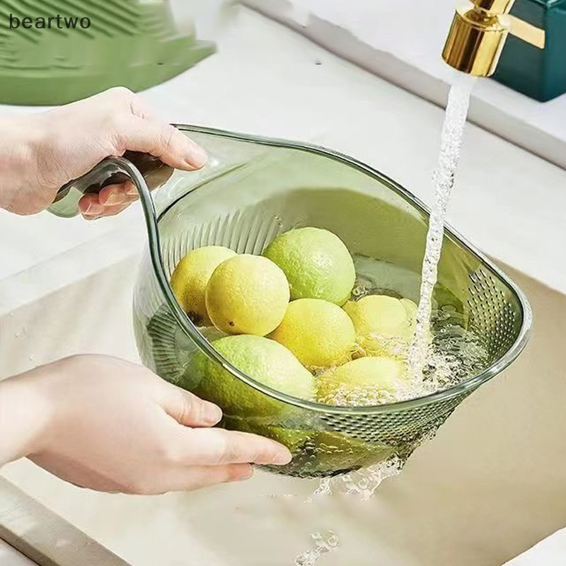 < Beartwo > Giỏ thoát nước đa chức năng Bồn rửa chén Bồn rửa chén Giỏ lọc Bồn rửa Nhà tổ chức Thoát nước Lọc trái cây Đẹp