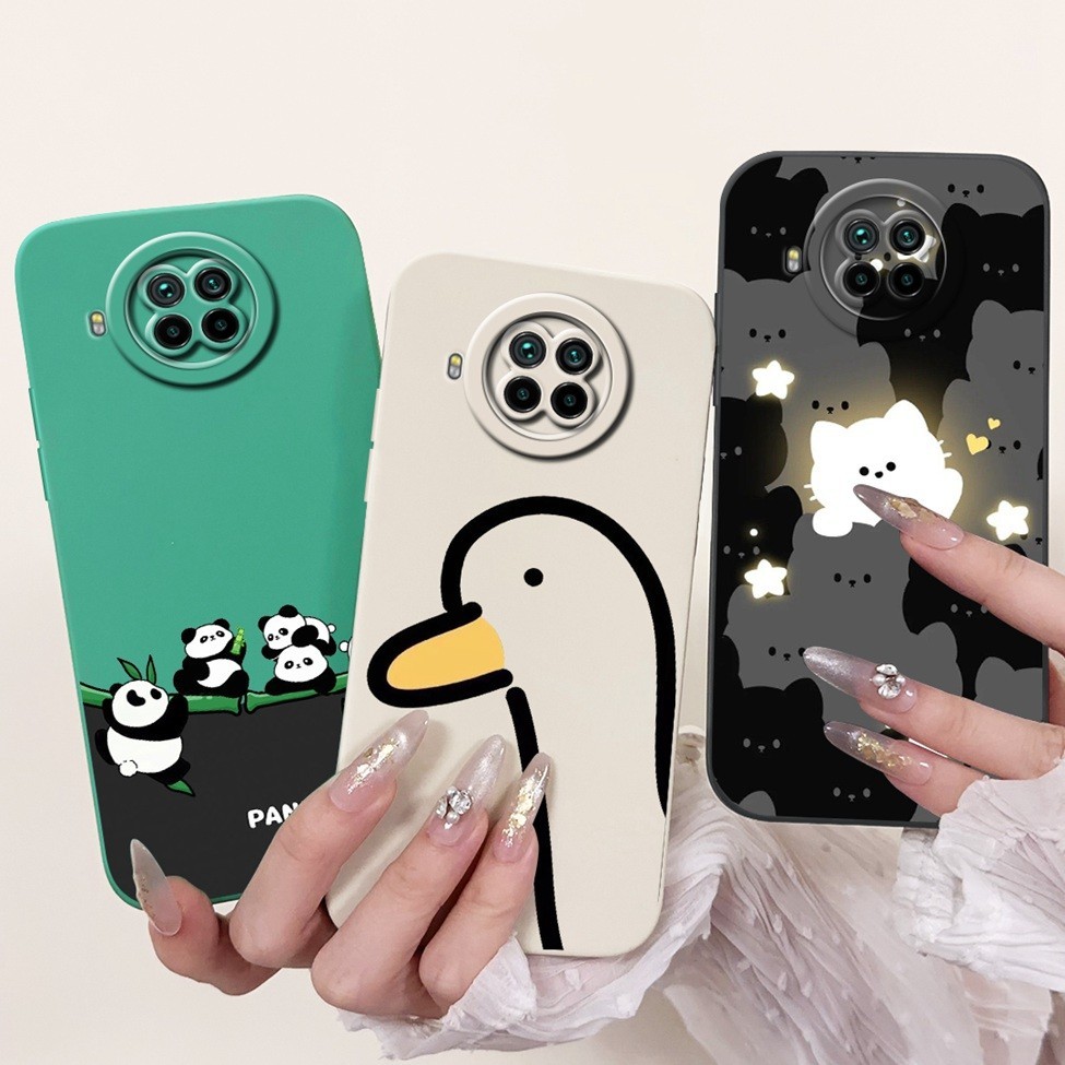 Ốp lưng Redmi Note 9Pro 5G Hoa Thẩm Mỹ Mèo Dễ Thương Bé Trai Đen Chống Sốc Ốp lưng Xiaomi Redmi Note 9 Pro 5G