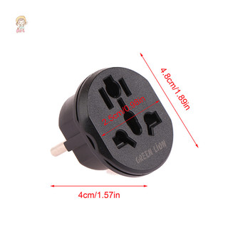 Twe 1 Bộ Chuyển Đổi Cắm Đa Năng AU US UK Sang EU Bộ Chuyển Đổi Du Lịch Nhà Cắm Adapter 16A 250V Treo Tường Ổ Cắm Điện VN