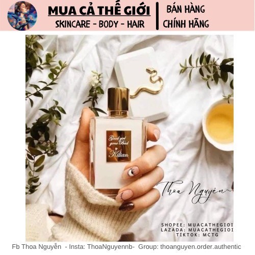 Nước hoa Kilian Good Girl Gone Bad Kilian rắn trắng | Shopee Việt Nam