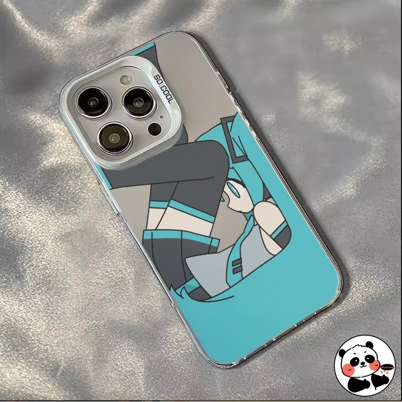 Vỏ Hatsune Miku Cho Realme 12 12X 11 11X C67 4G 5G C55 C53 N53 Note 50 GT5 Pro C31 C30 C33 C30S C21 C17 7i C11 C25 C25S C15 Vỏ Điện Thoại Chống Sốc Cứng Hoạt Hình Dễ Thương Anime