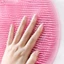 Miếng chà lưng YYLINGX, Miếng đệm tắm Massage chống trượt bằng silicon, Lược cao su mềm lười biếng Bàn chải tắm Dụng cụ làm sạch cơ thể Hộ gia đình