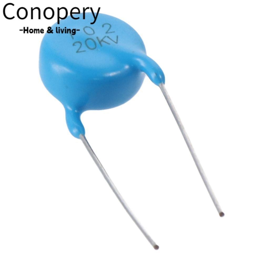 Antenna Base Cb 50 Pezzi 0.001uF/1nF - Passo 5 Mm, Assiali, Per Elettronica E Riparazioni Condensatori CBB 100V 102J