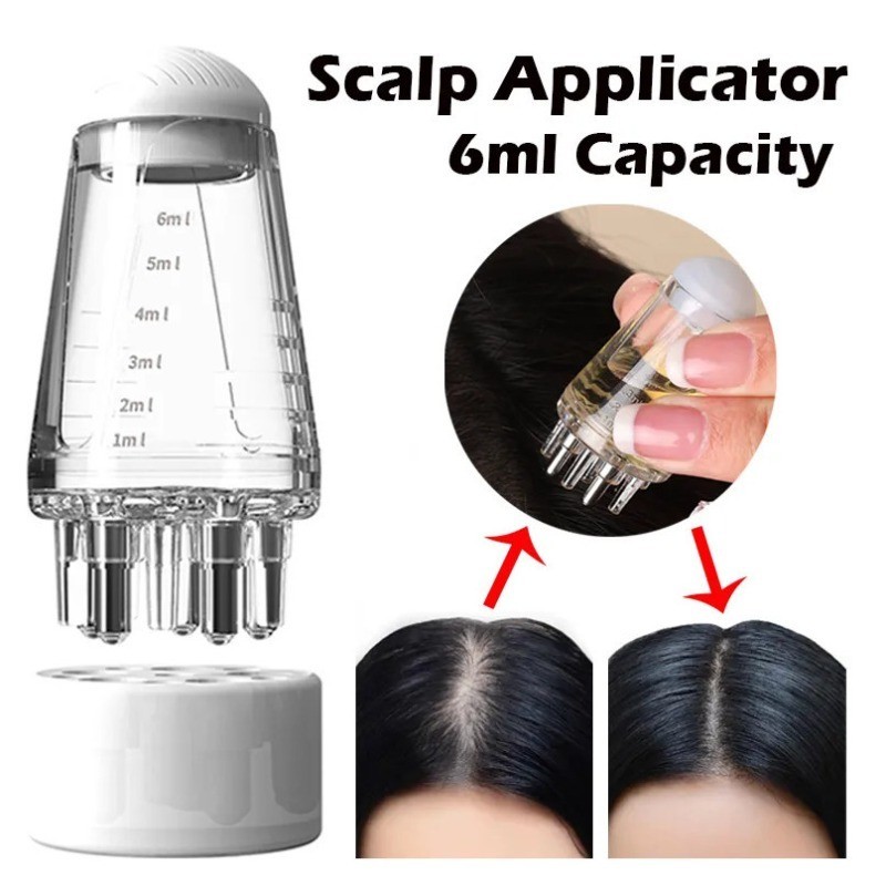 SEVICH Da Đầu Applicator Liquid Lược Tóc Rễ Massage Thuốc Lược Tăng Trưởng Tóc Điều Trị Đầu Massage