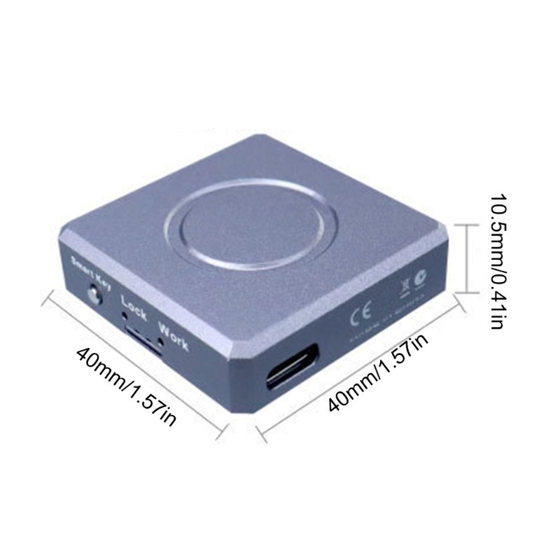 Hsv M 2 Hộp Ổ Đĩa Chắc Chắn SSD Hỗ Trợ NVME Usb 10Gbps SSD Di Động