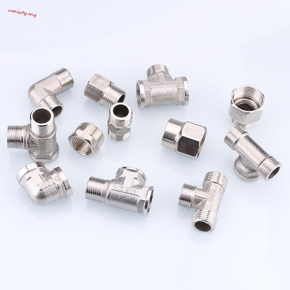 Phụ kiện đường ống UMITY Đường kính thay đổi bên ngoài Cải tiến nhà Thép không gỉ Bộ chuyển đổi khuỷu tay nữ-Nam