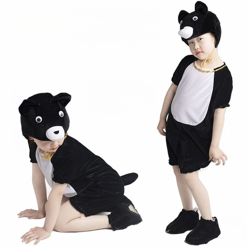 💕Chỗ💕 Quần Áo Trẻ Em Động Vật Múa Trang Phục Quần Áo Cho Bé Gái 3 Đến 14 Tuổi Gấu / Coati Trang Phục Mới Lạ Halloween Giáng Sinh