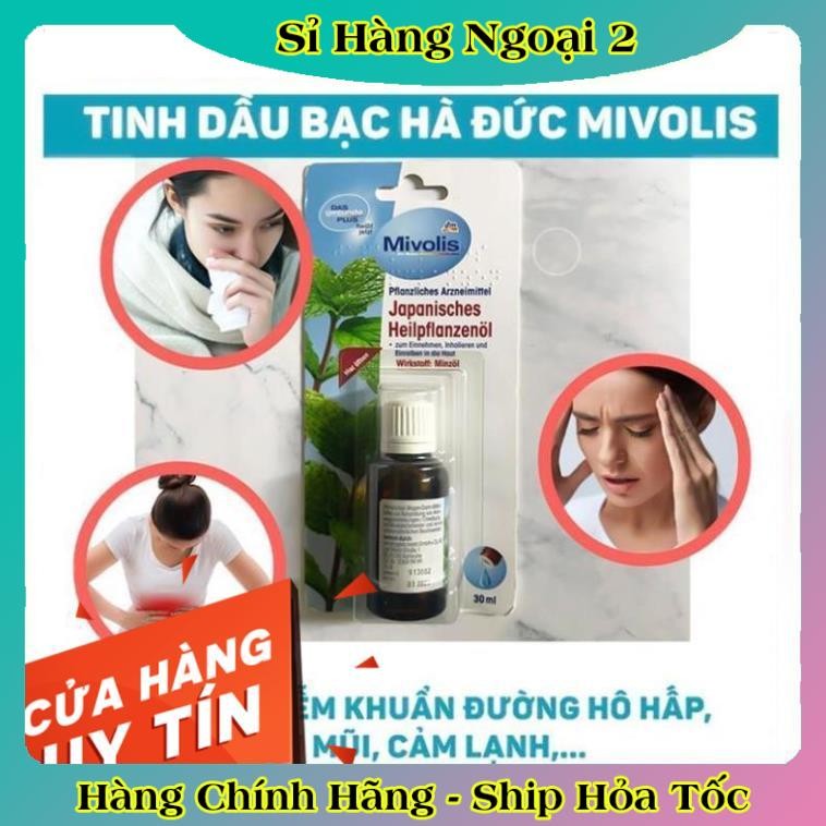 [auth] Tinh Dầu Bạc Hà Mivolis Japanisches Heilpflanzenol 30 ml NỘI ĐỊA ĐỨC [Date mới nhất] [Hot]