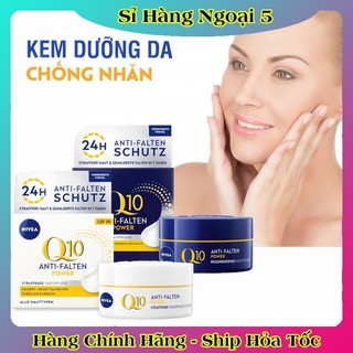 [auth] [Mẫu mới] Kem dưỡng da mặt Nivea Q10 của Đức giúp chống lão hóa,chống nhăn, sáng da - Nội địa Đức Đủ Bill [Hot]