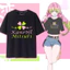 Áo thun cosplay Mitsuri Kanroji Demon Slayer, chất liệu thoáng mát