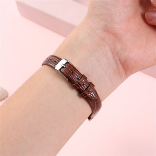 Dây đồng hồ da Lizzard Aligator cho Lola Rose 8/10/12/14/16mm, dành cho nữ