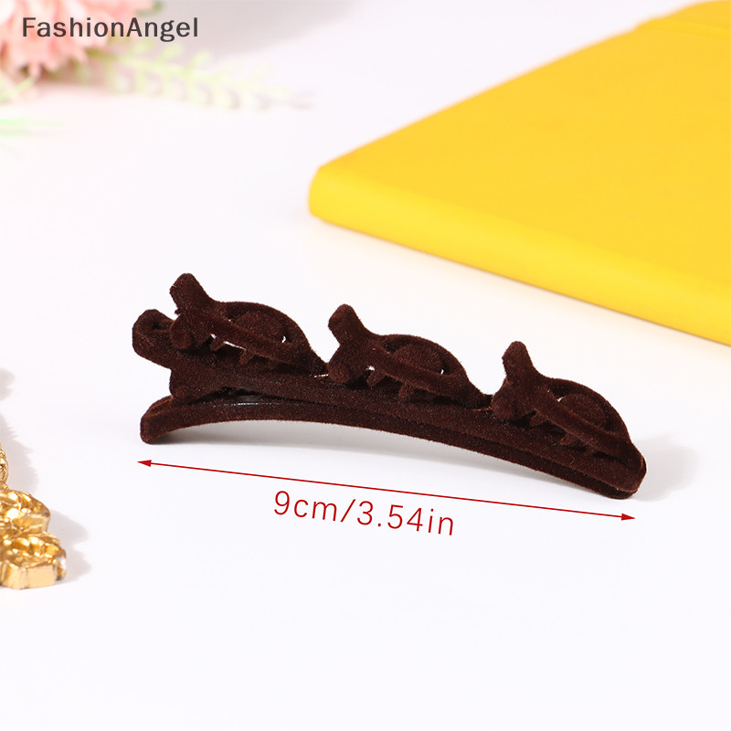FashionAngel Flocking Bangs Mũ Nữ Dễ Thương Barrettes Hairgrip Kẹp Tóc Phụ Kiện Tóc TH