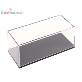 [Lostcorner] Hộp trưng bày mô hình ô tô ba kích cỡ 1: 64 Hộp bảo vệ trong suốt Hộp đựng bụi Acrylic [Mới]