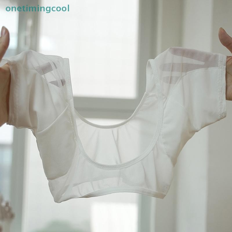 Onetimingcool Nách Mồ Hôi Áo Thun Nữ Hình Nách Có Thể Tái Sử Dụng Miếng Lót Mồ Hôi Có Thể Giặt VN