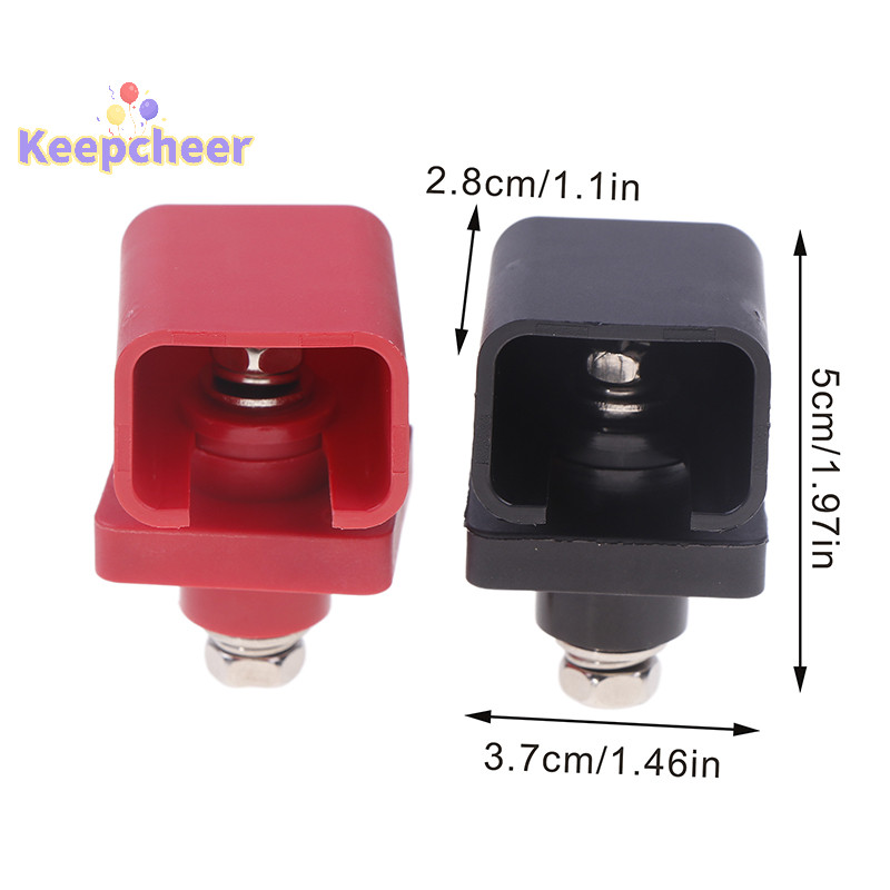 [Keepcheer] 1 / 2 Cái 100A Đầu nối thiết bị đầu cuối lưu trữ năng lượng dòng điện cao Khối đầu cuối Phụ kiện thiết bị Tesg điện [Mới]
