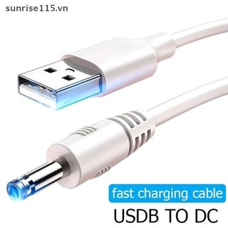 Đầu nối phích cắm cáp nguồn Srvn USB sang 3,5mm Cáp nguồn sạc 5V đa năng cho loa định tuyến quạt HUB MP3 / MP4.