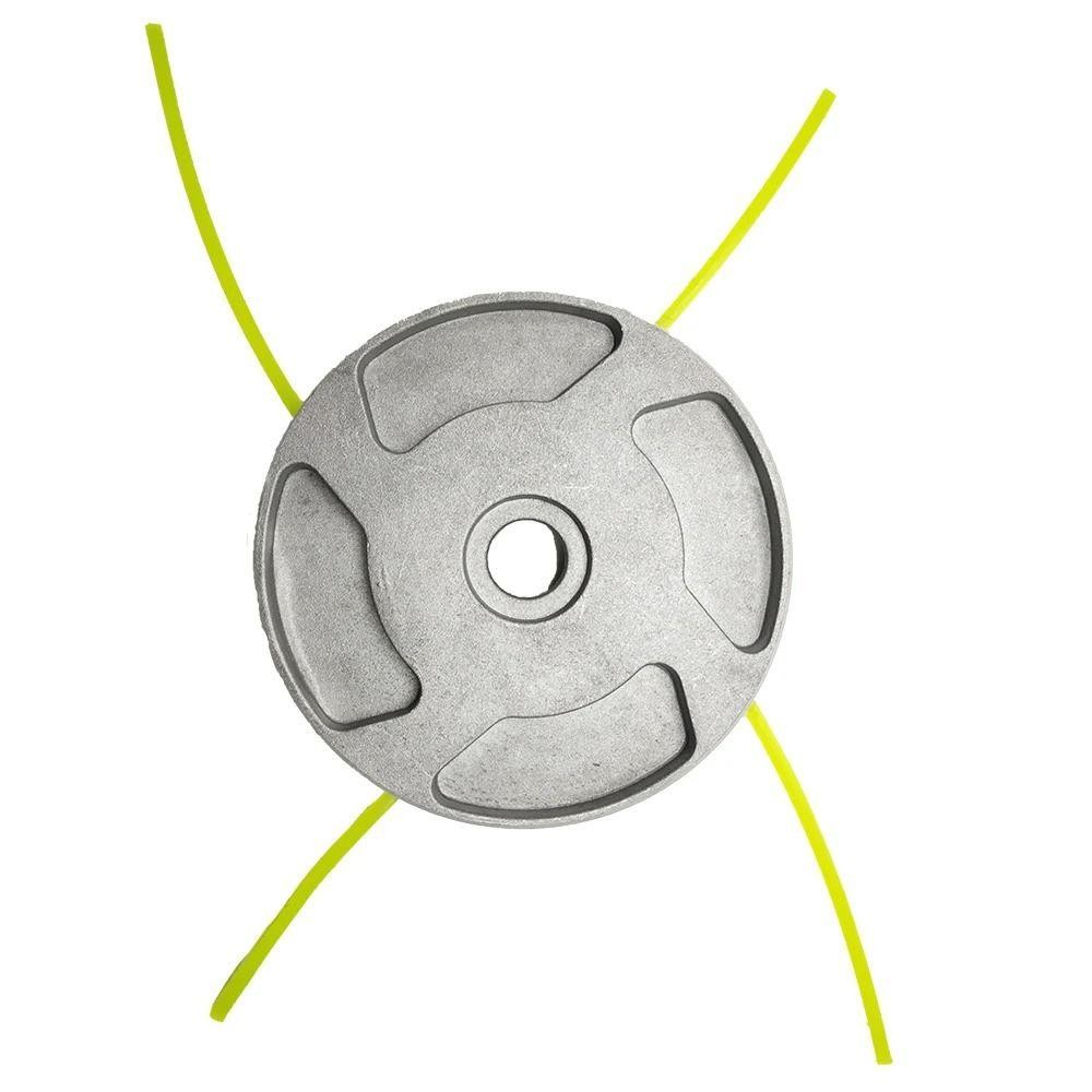 FANIELLAPOWELL 1 Đầu Tông Đơ Cỏ, Với 4 Cáp Đầu Cắt Bàn Chải Đa Năng, Hợp Kim Nhôm Cho Máy Cắt Cỏ Đầu Dây Cắt Cỏ Nylon