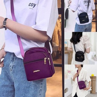 Túi Đeo Vai Nylon Nhiều Lớp, Vuông Nhỏ Thời Trang, Túi Điện Thoại, Túi Mẹ Trung Niên Cho Nữ