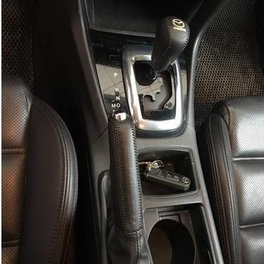 Bọc cần số- phanh tay Mazda CX5,6 AT 2014 - 2016 da nhập khẩu