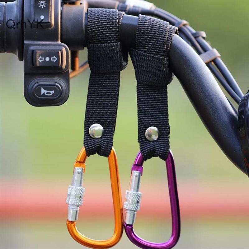 Nhà Máy Thời Trang 1/2 Chiếc Móc Treo Hợp Kim Nhôm Trước Tay Cầm Cho Xe Điện, Xe Đẩy Bé, Xe Máy D-Hook QrhYK