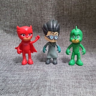 Little Masked Man Trang trí bánh Búp bê 6 Đồ trang trí búp bê nướng bánh Búp bê thủ công Phong cảnh vi mô
