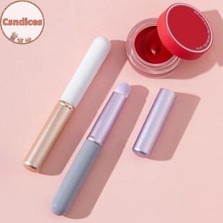 Csndices 1 Chiếc Cọ Môi Che Khuyết Điểm Đầu Tròn Lip Brush Có Nắp Mang Theo Mềm Tổng Hợp Son Bóng Mờ Cọ Trang Điểm Mỹ Phẩm VN