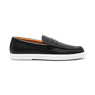 Giày da bò đục lỗ thoáng khí chính hãng FTTLeather, giày slip on nam cao cấp đế mềm chống trượt F905