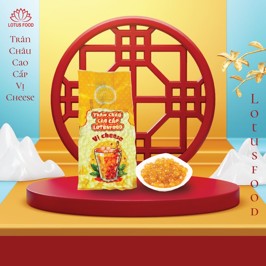 Trân châu cao cấp Lotus bịch 1kg