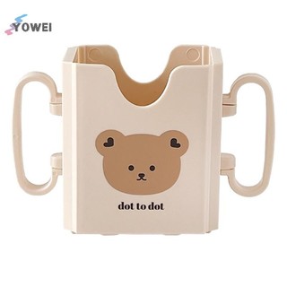 YOWEI Hộp Đựng Sữa Nhựa Có Thể Điều Chỉnh Cho Bé Tập Đi Hộp Đựng Nước Uống Chống Gió Cốc Có Thể Điều Chỉnh Giá Đỡ Cốc Sữa VN