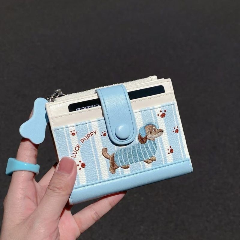 Ins Style Phong cách mới Ví đựng tiền xu Dachshund dễ thương