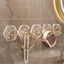 Treeling 10 Chiếc Họa Tiết Lục Giác Dính Móc Xóa Acrylic Trong Suốt Mọi Bề Mặt Mịn