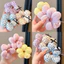 【Scrunchie】Dây Buộc Tóc Hoa Dễ Thương Đẹp Thời Trang Hàn Quốc Phụ Kiện Tóc
