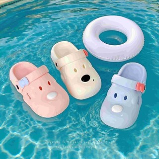 Xixitiao Những Đôi Sandal Họa Tiết Cún Con Ngọt Ngào Và Dễ Thương Dành Cho Nữ Hoàn Hảo Cho Mùa Hè Đi Biển