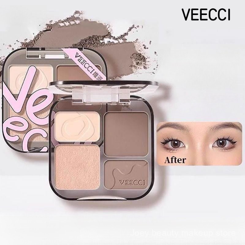 VEECCI Điểm Nổi Bật Kết Hợp Đĩa Sửa Đổi Mặt Blush Mũi Bóng Làm Sáng Nước Mắt Yên Tĩnh Mặt Tự Nhiên Nổi Bật Đĩa Kết Hợp 1N3N