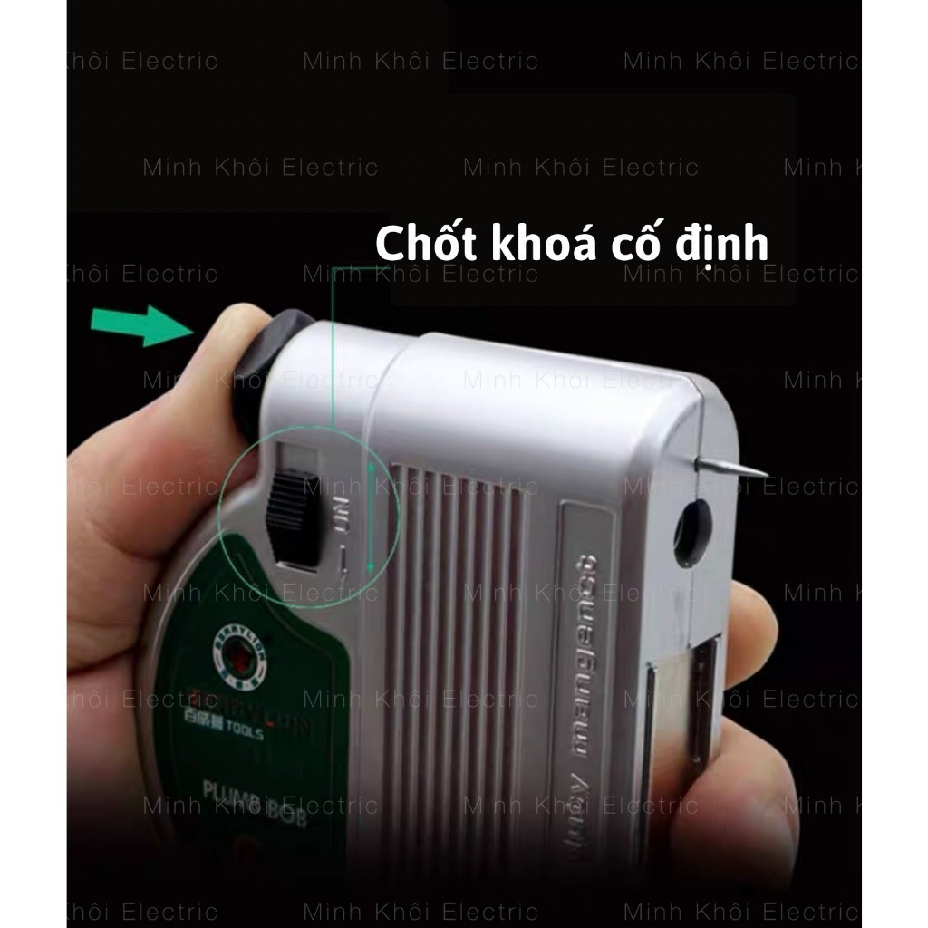 Quả Dọi Từ Nam Châm 6m – Con Dọi Có Từ Tính Dùng Trong Xây Dựng, Cân Bằng Chính Xác