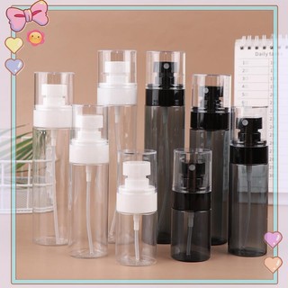[beautifulhome] 30 / 60 / 100 / 120ML Chai đựng du lịch rỗng Trang điểm trong suốt / đen Cồn siêu mịn Mist Face Hydration Di động [làm đẹp]