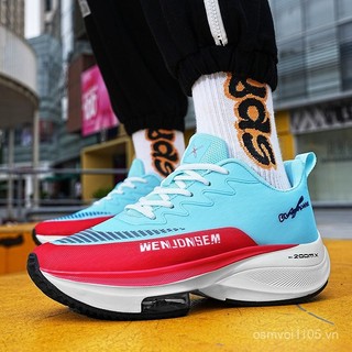 Giày Thể Thao Ngoài Trời Đệm Không Khí Giày Chạy Bộ Marathon Giày Nam Chống Trơn Trượt Chạy Bộ