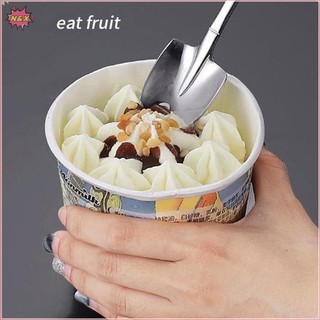 Bộ dao kéo thìa cà phê N & X Thép không gỉ Retro Xẻng sắt Muỗng kem Muỗng sáng tạo Bộ đồ ăn thìa trà.