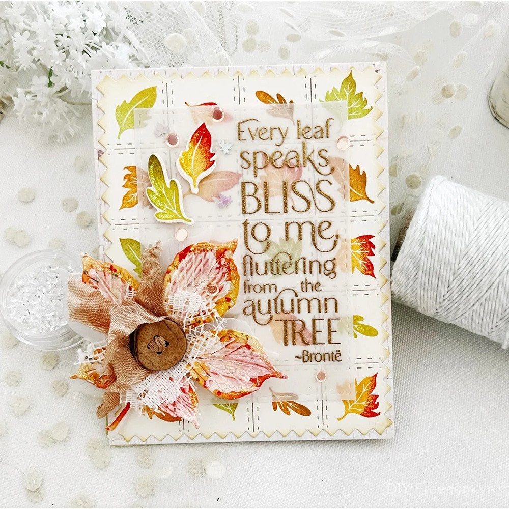 Khung Tem Kim Loại Thép Carbon Cắt Khuôn Giấy Thủ Công DIY Dập Nổi Khắc Mẫu Sổ Lưu Niệm Album Ảnh Thiệp Chúc Mừng Sổ Tay Cắt Chết