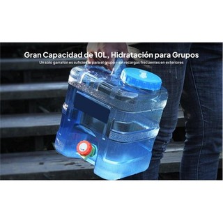 Leipupa 10L Hộp Đựng Nước Có Vòi Di Động - Bình Nước Tiện Lợi Cho Camping Và Dã Ngoại