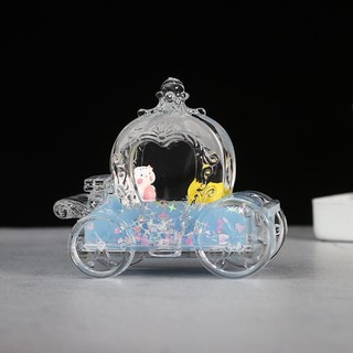 Hoạt Hình Bánh Bao Nổi Đồng Hồ Cát Trang Trí Bí Ngô Xe Sáng Tạo Dầu Thả Bút Chèn Chất Lỏng Lấp Lánh Đồ Chơi SW0O