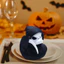 QEARY Hình Vịt Halloween Ma Quái, Đồ trang trí PLA Halloween Vịt Anime Hình, Tượng Vịt Chết Vật Trang Trí Sưu Tập Thủ Công Grim Reaper Vịt Trang Trí Đảng