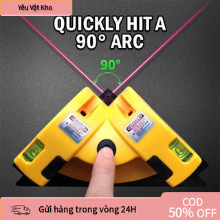 [COD] Máy Đo Góc Vuông Laser 90 Độ – Tia Laze Định Vị Chính Xác, Dụng Cụ Đo Đa Năng Cho Nghề Mộc, Xây Dựng