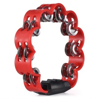 Btuty Tambourine cho người lớn dễ chịu Jingle Sound Hand Cranked Bell Rings