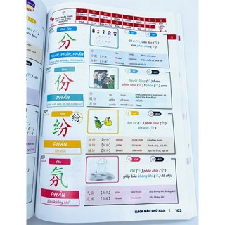 Sách Tiếng Trung - Hack Não 3000 Chữ Hán (Tập 1+2)có file nghe