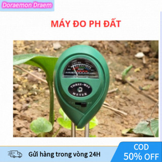 【COD】Dụng Cụ Đo Độ PH Đất 3 Trong 1 – Đo pH, Độ Ẩm, Ánh Sáng Chính Xác Cao Cho Nhà Vườn