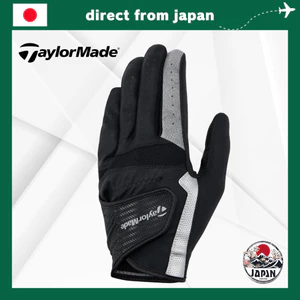 Găng Tay Golf Nam TaylorMade Power Bite 2.0 – Trắng/Đen – Đeo Tay Trái (Cho Người Thuận Tay Phải)
